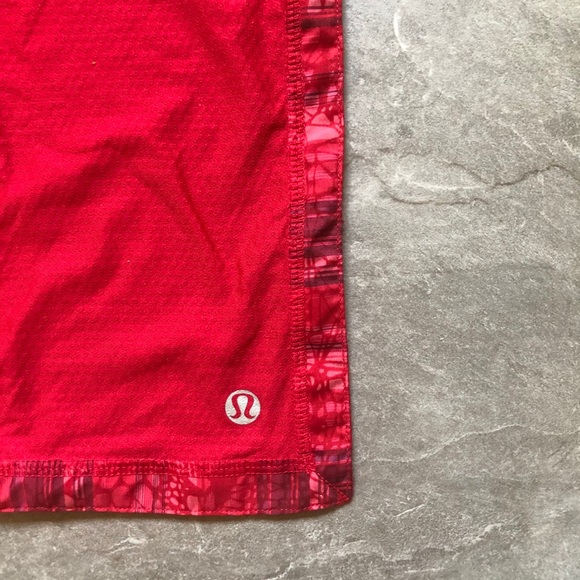 lululemon athletica Accessories - Lululemon Red Handkerchief/Bandana